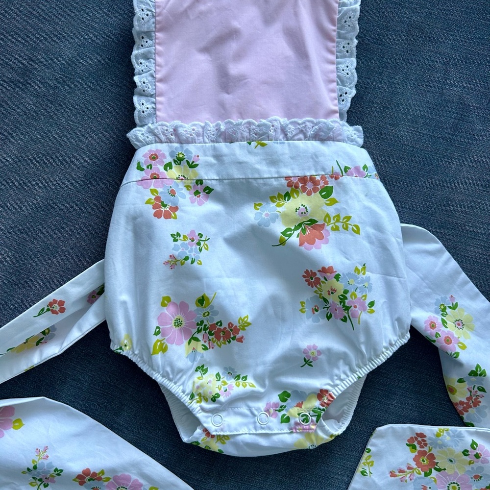 The Beaufort Bonnet Company Sally Sunsuit, Biltmore Blooms